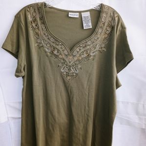 Womens Top White Stag 16/18